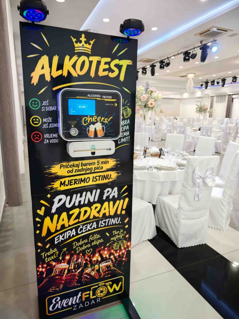 Alkotest oprema Event Flow Zadar
